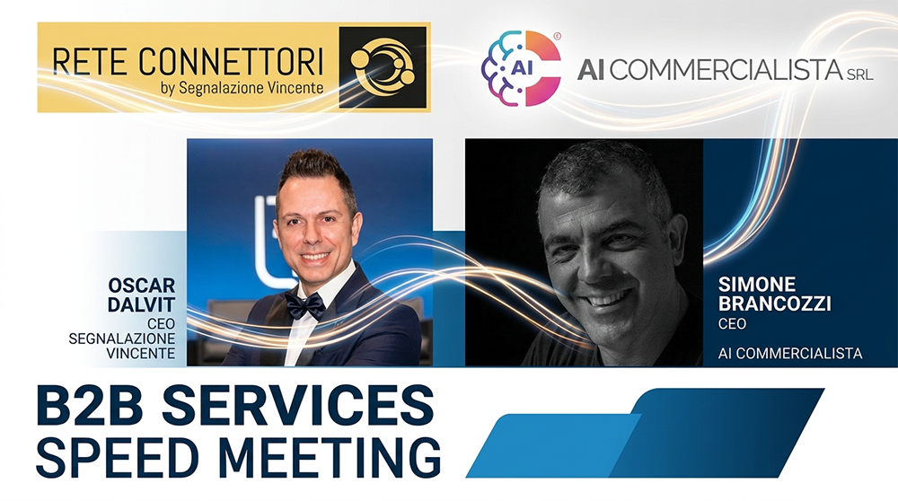 B2B Services Speed Meeting – Locandina Ufficiale